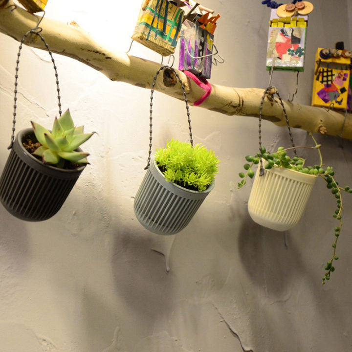 Double-layer%20Hanging%20Plant%20Holder%20Lazy%20Water%20Plastic%20Basket%20Wall%20Flower%20Pot%20Mystic%20-%20Image%204