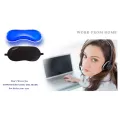 Therapeutic Removable Cooling Gel Relaxing Eye Mask for Dark Circles, Dry Eyes, Cooling, Pain Relief, Redness, Eye Patches, Sleeping Cool Pad Suitable for All Family Members Sleeping Eye Cover. 