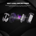 Fantech Phone Fan Cooler HP Gaming Magnetic Glacier MAX PC10  for Smartphone iphone android Cooling Fan. 