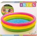 Intex Sunset Glow Soft Inflatable Colorful Swimming Pool 45" X 10". 