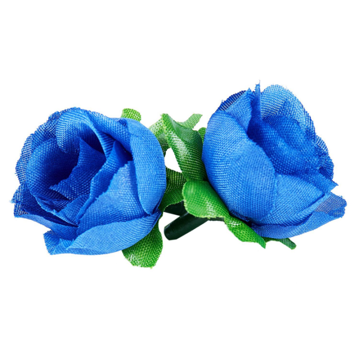 150 Artificial Roses, 3 cm Tall, Wedding Decoration, Navy Blue