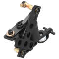X Shape Round Hole Coil Tattoo Machine Body Art Device for Artist Black. 