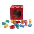 Wooden Shape Sorting Box. 