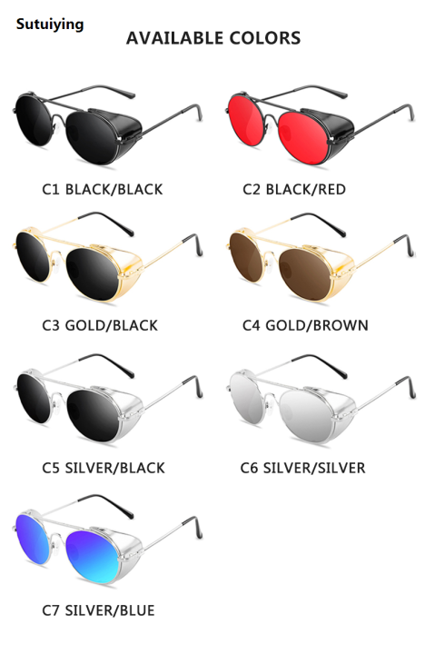 Sutuiying%20Retro%20gothic%20Steampunk%20Style%20Round%20Metal%20Frame%20Sunglasses%20Men%20Women%20%E3%80%902025%20Version%E3%80%91%20luxury%20Brand%20Designer%20Shields%20Lens%20Sun%20Glasses%20Gafas%20de%20Sol%20-%20Image%206