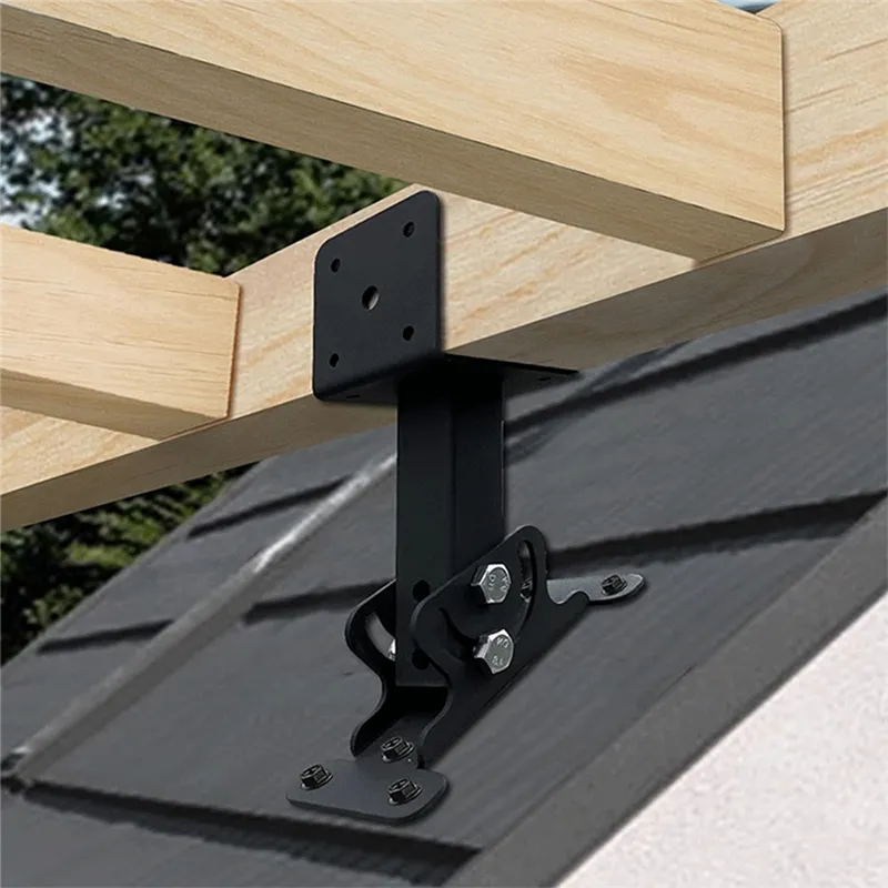 DOLEMODUO 3 Pack 304 Pergola Roof Riser Bracket For Patio