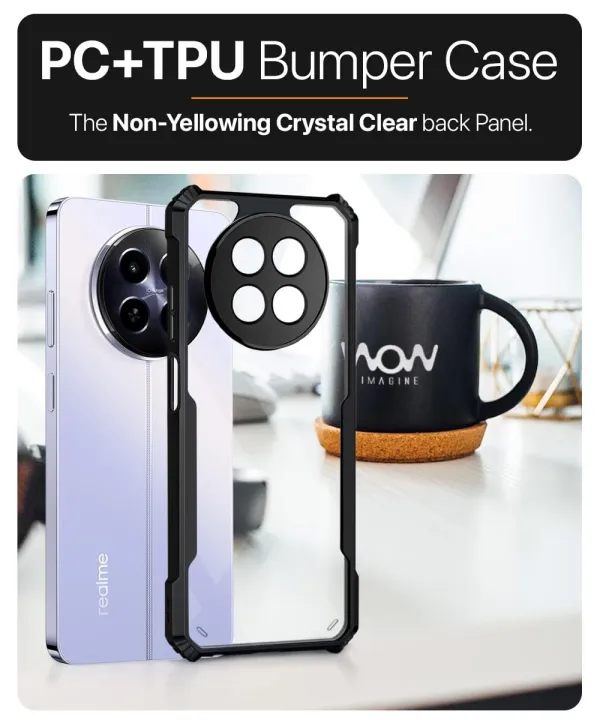 Bumper%20Case%20for%20Realme%2012%205G%20/%2012x%20/%20Narzo%2070x%20/%20C65%205G%20-%20360%20Degree%20Protection%20%7C%20Protective%20Design%20%7C%20Transparent%20Back%20Cover%20-%20Image%202