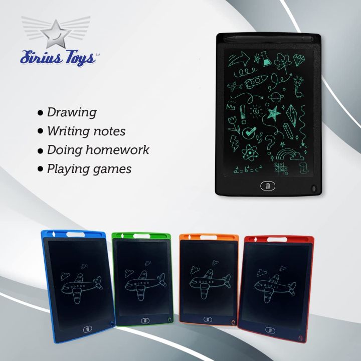 LCD Writing Tablet - 8.5'' - Sirius Toys