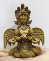 Unbreakable Statue Of Flying Angel - Kids Goddess Over The Sky (Naag Kanya) - Best For Decorating And Worship. 