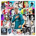 Artsy Home 25/50/100 Pcs Cristiano Ronaldo Stickers for Laptops Cellphone Guitar. 