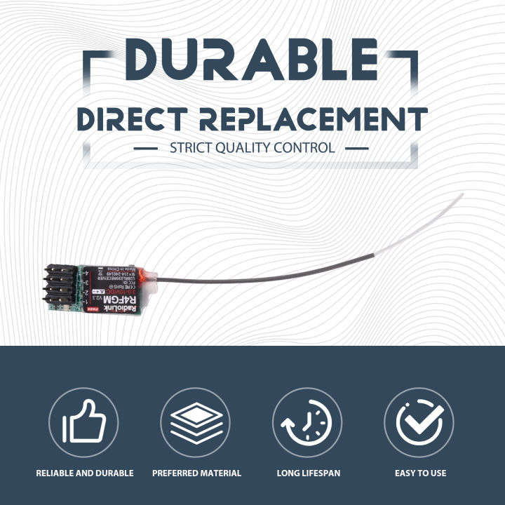 Radiolink%20R4FGM%204-Channel%20Micro-Type%20RC%20Gyro%20Receiver%20for%20RC8XR%20C6GS%20V3%20RC4GS%20V3%20Remote%20Controlled%20for%20Mini%20RC%20Car%20-%20Image%204
