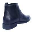 Black Leather  Black Horse Chelsea Boot For Men. 