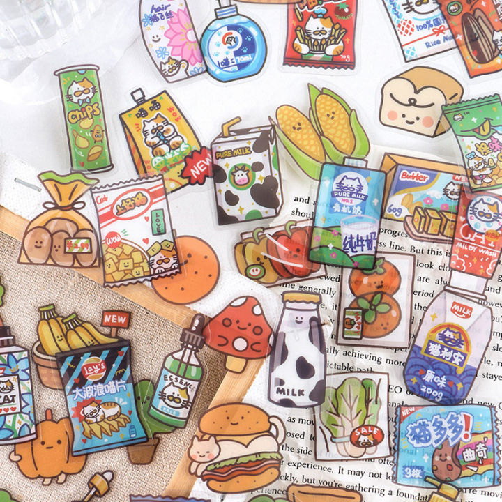 RHS Online 40PCS 24-Hour Convenience Store Series PET Stickers ...