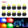 Auto Accessories T4.7 LED Tube Light 12V 1210 1SMD Car Dashboard Bulb W3W Instrument Panel Lamp. 