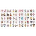30 Sheets/set Cartoon Labubu Series Temporary Tattoo Stickers Cute Children Waterproof Tattoo For Kids Funny Birthday Gift Mystic. 