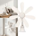 Perfect Strong Wind Portable Clip Fan Hollow-out Design Powerful Airflow Small Personal Fan Clip Fan Seven Leaves Mini Quiet Fan Home Use. 