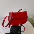 PU Leather Women Crossbody Bag Fashion Luxury Purse Sling Bags Saddle Shoulder Bag Candy Color Girl Messenger Bags YULING. 