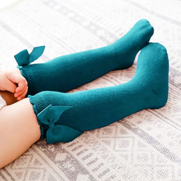 Knee%20High%20Bow%20Design%20Long%20Socks%20For%20Baby%20Girl%20-%20Image%206