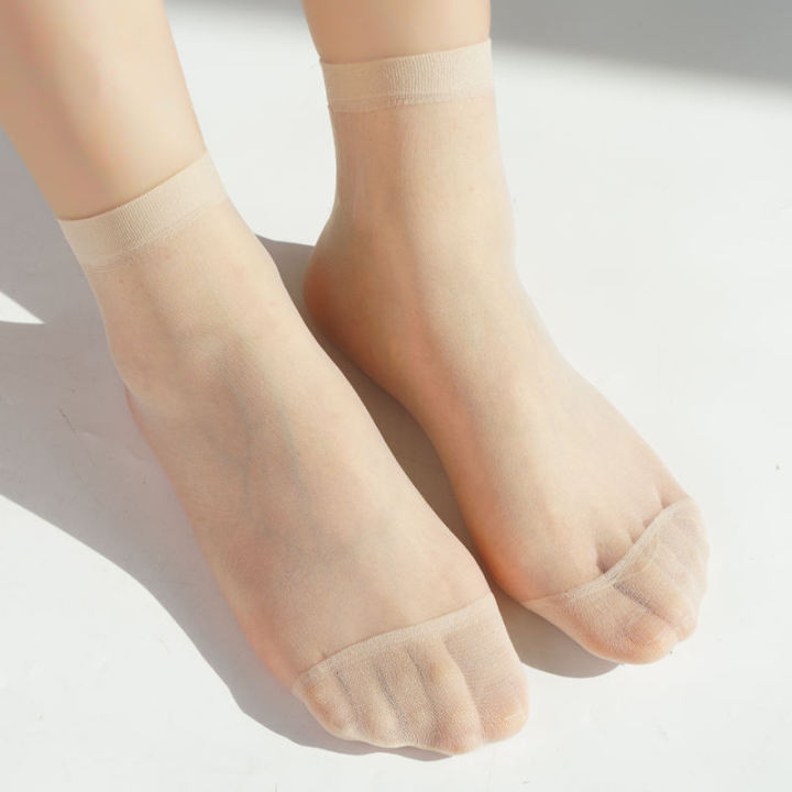 Women's%20Transparent%20Ankle%20Stockings%20Socks.%201%20Pair%20-%20Image%204