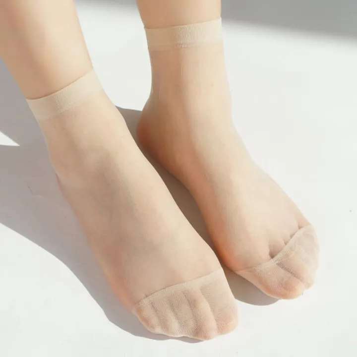 Women's%20Transparent%20Ankle%20Stockings%20Socks.%201%20Pair%20-%20Image%204