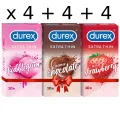 Durex Condoms | 120 Count (12 Mix Flavor Pack) | Bubblegum + Chocolate Strawberry | Extra Thin | From Haatbazar | Haat bazar | Haatbazaar | Hatbazar. 