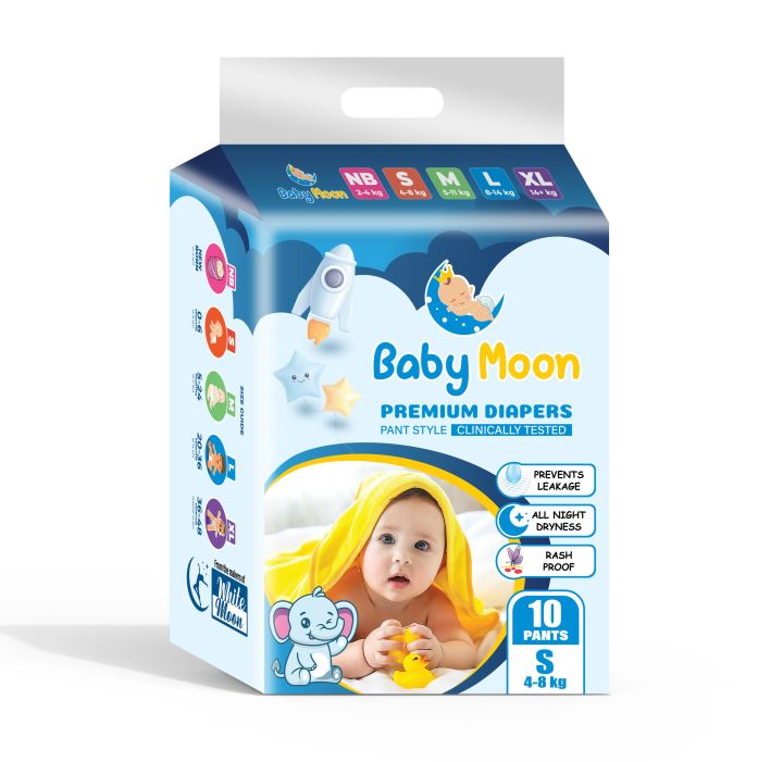 Babymoon%20Premium%20Baby%20Diaper%20Pants%20Small%20Size%2010%20Pcs/Pkt%20(Common)%20-%20Image%202