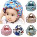Adjustable Baby Head Protector Helmet For Crawling Walking Running - No Bumps And Soft Cushion. 