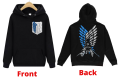 Attack on Titan Anime Printed Hoodie For Men And Women. 