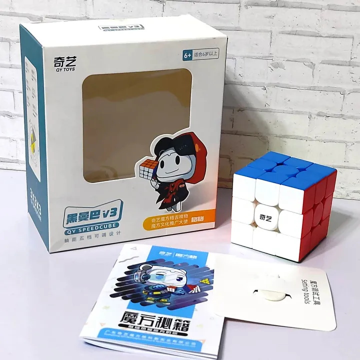 QiYi%20MoFangGe%20Black%20Mamba%20V3%20Cube%203X3%20New%20Edition%20Stickerless%20Speedcube%20-%20Image%202