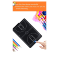 ARELENE Electronic Basketball Coaching Board Digital Strategy Marker Board with LCD Screen and Stylus Pen for Basketball,Soccer. 