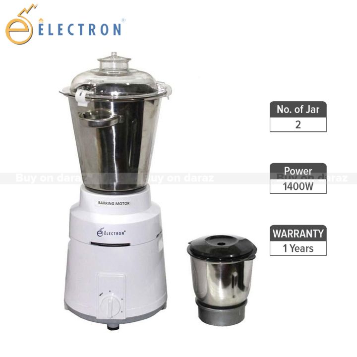 Electron  Commercial Mixer Grinder- 1400W
