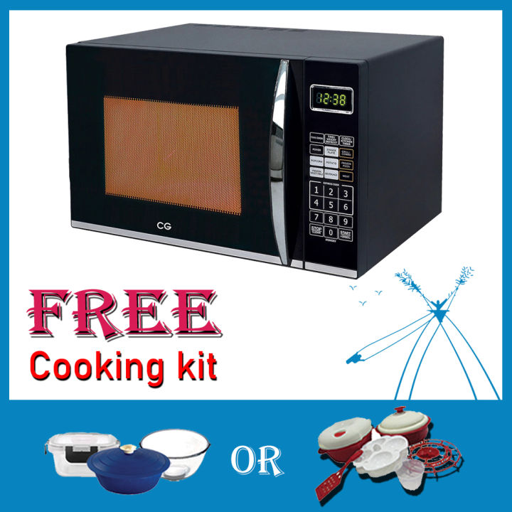 CG Brand 30 Liter Micro Wave | Model : CGMW30D01C | 1 Year Warranty | Free Cooking Kit