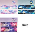 DIY Theme Starry Night Dream Bag / Roll MrPaper2Style3 Original Tape Decoration Tape Phone Case Photo Frame. 