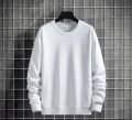 Thin Terry Cotton Summer Men Drop Shoulder Sweatshirt. 