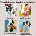 Multifunctional Hanging Cat Grooming Hammock Elastic Anti Bite Pet Nail Clip Bag with Hooks Anti Scratch Pet Hammock Restraint Bag Cat Supplies. 