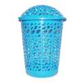 UltraDurable 40L Plastic Laundry Basket with Lid. 