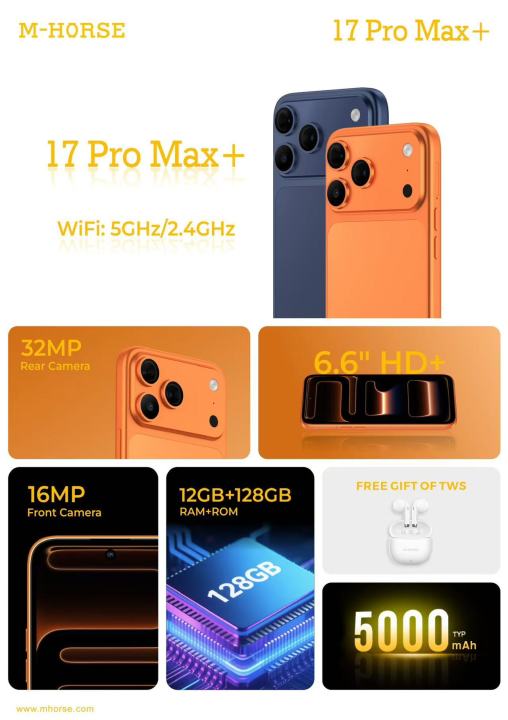 M-Horse%2017Pro%20Max+%2012/128%20with%20free%20Earbuds%20-%20Image%203
