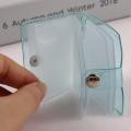 Transparent Jelly Color 16 Pockets Card Stock 2 Inch Photos Holder Keychain Photo Card Holder Mini Photo Album Binders Albums. 