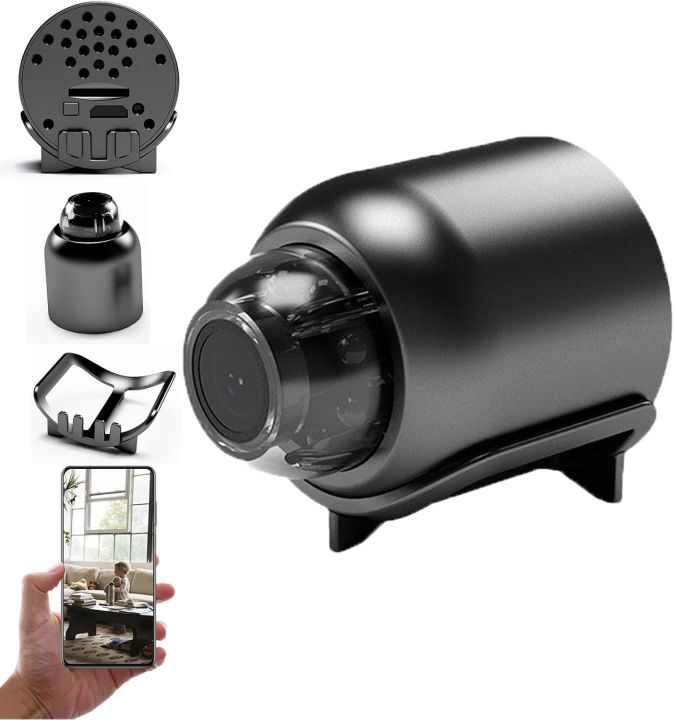 X5 Mini Camera Wireless, Mini Camera WiFi HD 1080p, Night Vision and Motion Activation