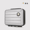 New Korean style 14-inch cosmetic case portable mini luggage printed luggage small suitcase portable lightweight. 