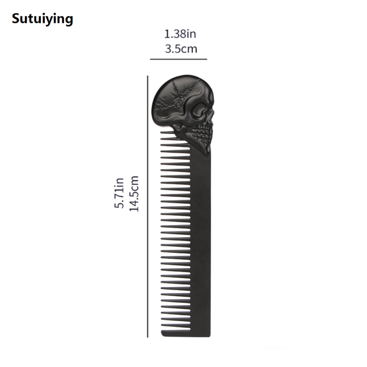 Sutuiying%201Pc%20Men's%20Beard%20Brush%20Stylish%20Design%20Retro%20Hairdressing%20Portable%202025%20New%20Tool%20Metal%20Professional%20Styling%20Comb%20for%20Home%20Beauty%20Salon%20-%20Image%206