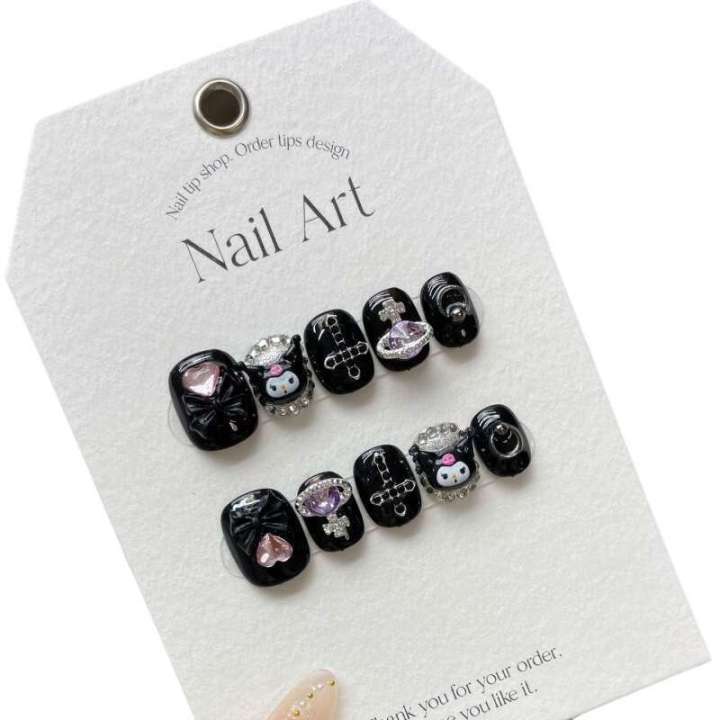 Nail%20art%20patch%20finished%20Spicy%20Girl%20Happy%20Planet%20Kulomi%20pure%20handmade%20product%20-%20Image%205