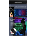 Spreeshop LED Matrix Panel Programmable Flexible Screen IP65 Display Animation Message Scrolling Sign APP Control Cars Shop Bar,C. 