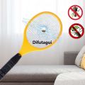 Difutagui Electric Mosquito Racket Fly Swatter Fryer Flies Fly Killer Insect Fashion Fly Swatter Handheld Anti Mosquito Repellent Bedroom Insects. 