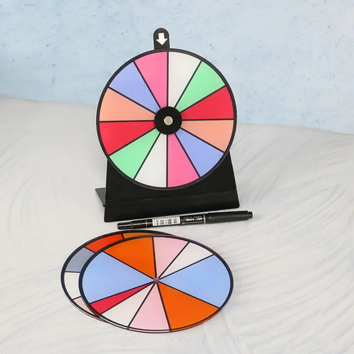 Toys%20Wheel%20Prize%20Spin%20Game%20Fortune%20Party%20Turn%20Plate%20Wall%20Carnival%20Raffle%20The%20Draw%20Tabletop%20Lottery%20Machine%20Winner%20Fun%20Turntable%20JUE%20-%20Image%203