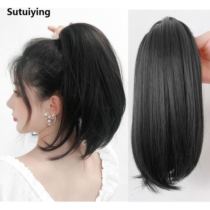 Sutuiying%20WIGSIN%20Synthetic%20Short%20Slightly%20Upturned%20Straight%20Ponytail%20Claw%202025%20New%20Clip%20In%20Hair%20Extension%20Sweet%20Cute%20Ponytail%20Hairpiece%20for%20Women%20-%20Image%202
