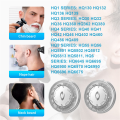 NAMUNY 4Pcs Replacement Shaver Blade Cutters for HQ3 HQ30/HQ32/HQ36/HQ300, Silver. 