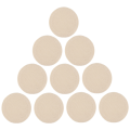 Coffee Syphon Cloth Replacement Filter for Syphon, Siphon and Other Syphon Coffee Maker, Balance Syphon Coffee Maker, Vacuum Pot Filters - Pack Of 10 Pcs. 