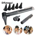 Difutagui 2025 New Mini Diagnostic Otoscope Kit 5 Speculas Magnifying Lens Led Light Flashlight Diagnostic Instrument Nurse, Student, Doctors. 