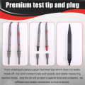 Multimeter Test Leads Kit Replaceable Multimeter Test Probe Wire Professional Electrical Testing Set. 