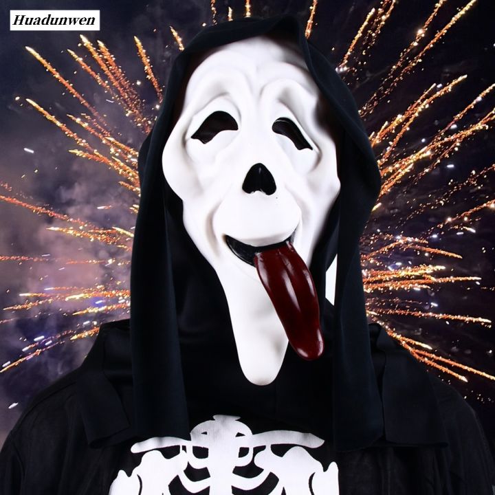 Huadunwen%20Props,%20cosplay,%20party,%20masquerade,%20latex,%20screaming,%20mask,%20ghost,%20Original%20horror,%20Halloween,%20ghost,%20mask,%20ghost,%20skeleton,%20props%20-%20Image%203